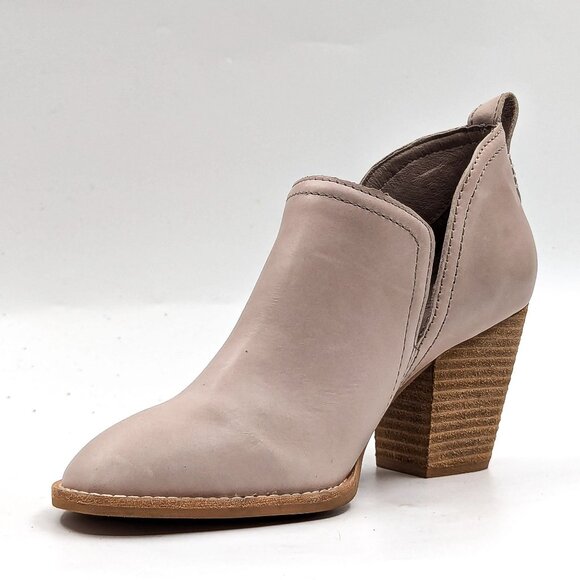 Jeffrey Campbell Women Rosalee Ivory Leather Western Cowboy Boots size 7.5 - Picture 4 of 12